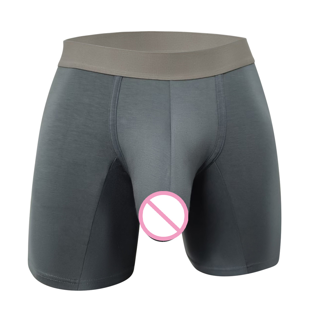 Long Leg Trunk Men - Herren-Boxershorts aus Modal, lange Beine, mit