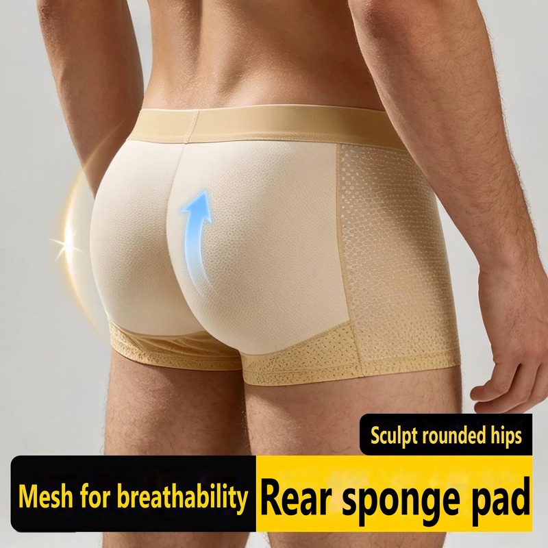 Herren-Boxershorts mit Polster – Trunk Breathable Men Bewertung und Preis