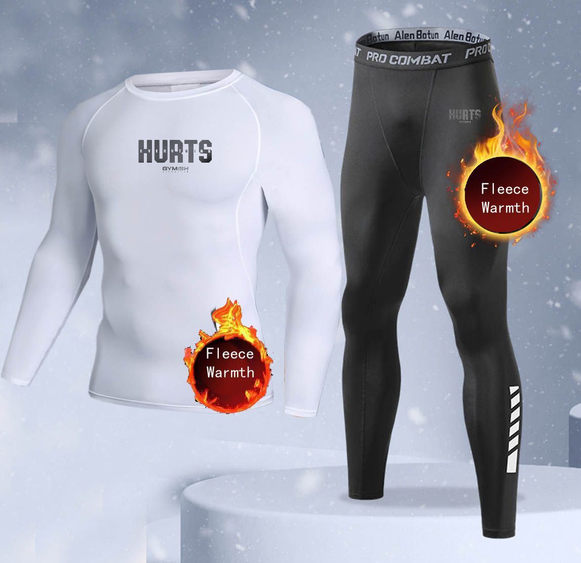 Neues 2-teiliges Winter-Wärme- – Thermal Long John Bewertung und Preis