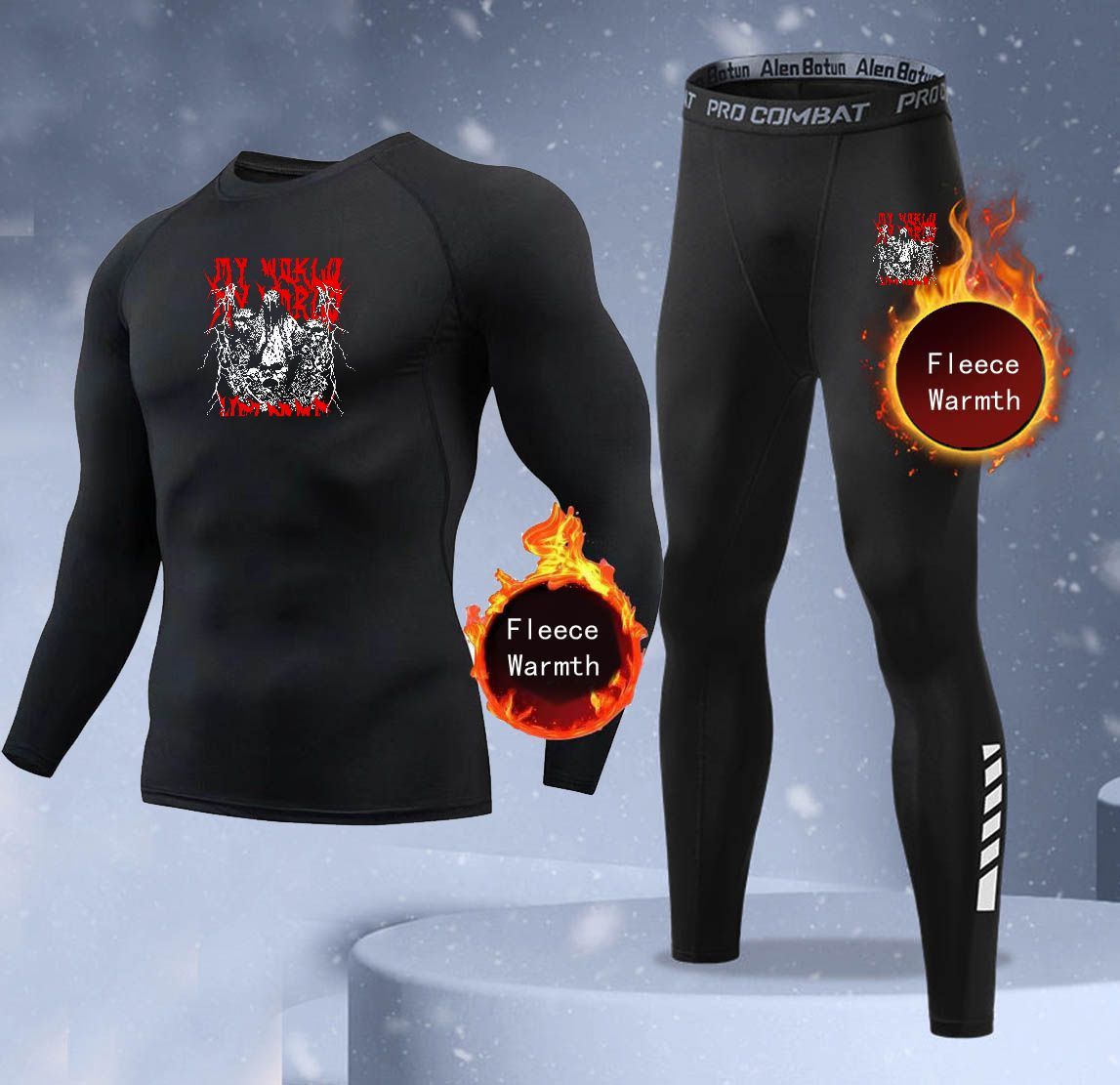 Neues 2-teiliges Winter-Wärme- – Thermal Long John Bewertung und Preis