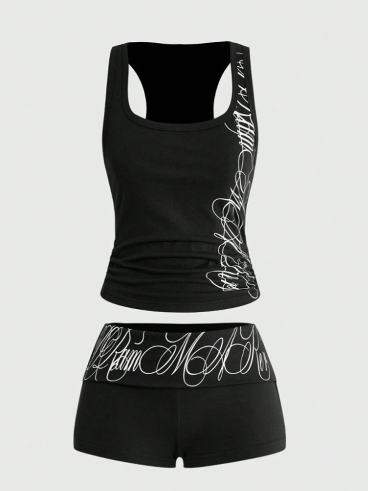 Sommerliches Y2K Streetwear-Se – Suspender Tank Top Bewertung und Preis