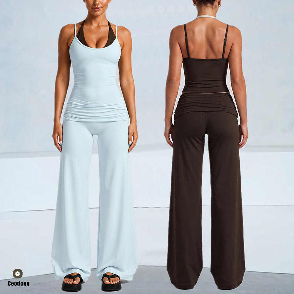 Damen-Pad-BH mit Blockmuster,  – Suspender Tank Top Bewertung und Preis
